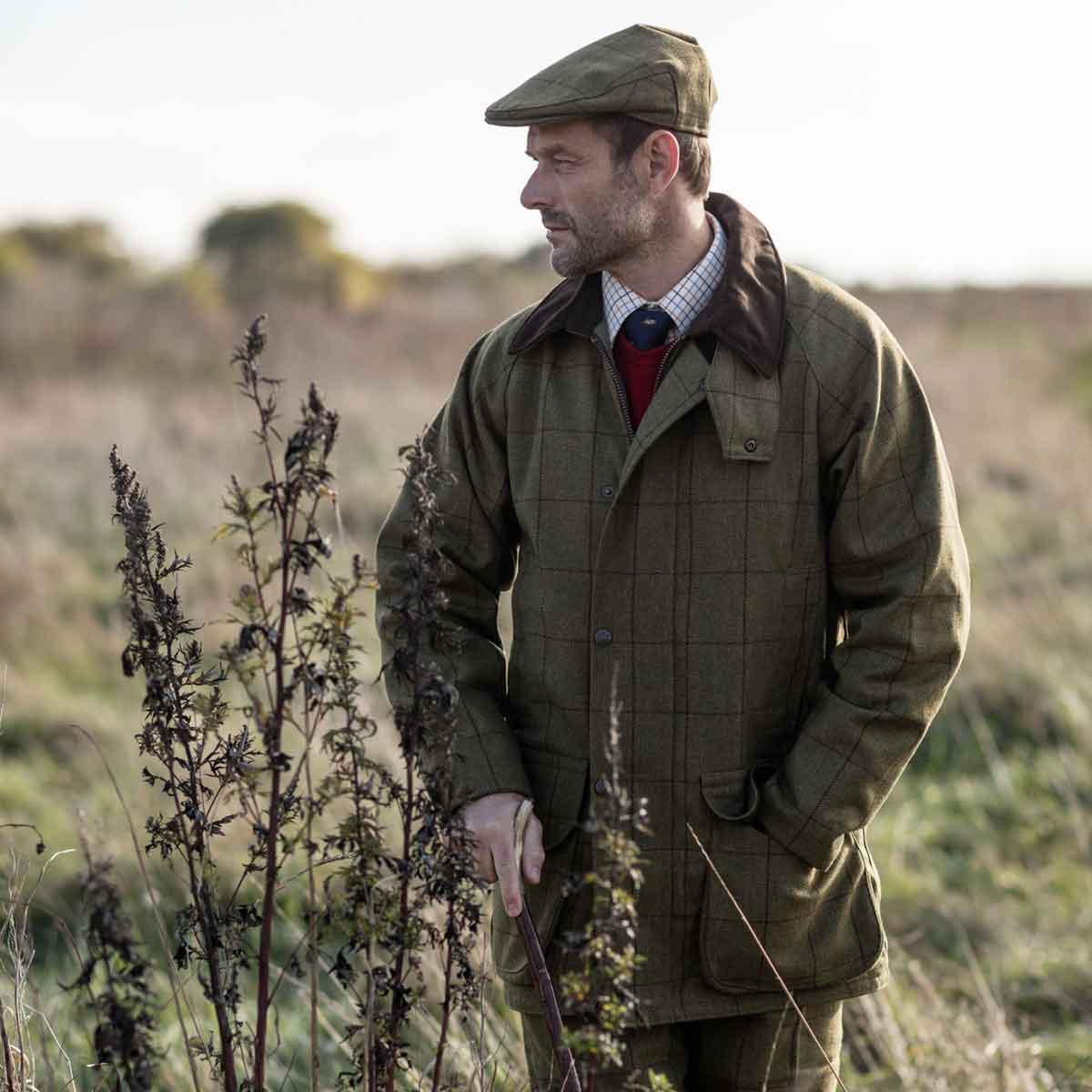 Alan-Paine-Rutland-Mens-Coat-in-Lichen Alan-Paine-Rutland-Mens-Coat-in-Lichen