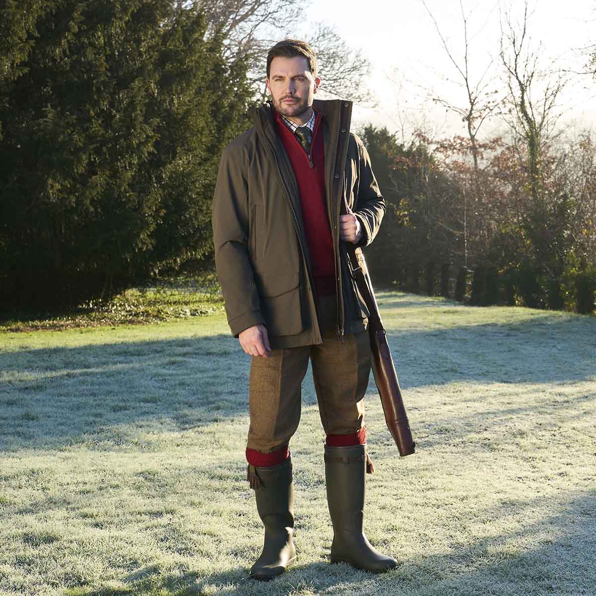 Alan Paine Willsden Men's Waterproof Shooting Coat Alan Paine Willsden Men's Waterproof Shooting Coat