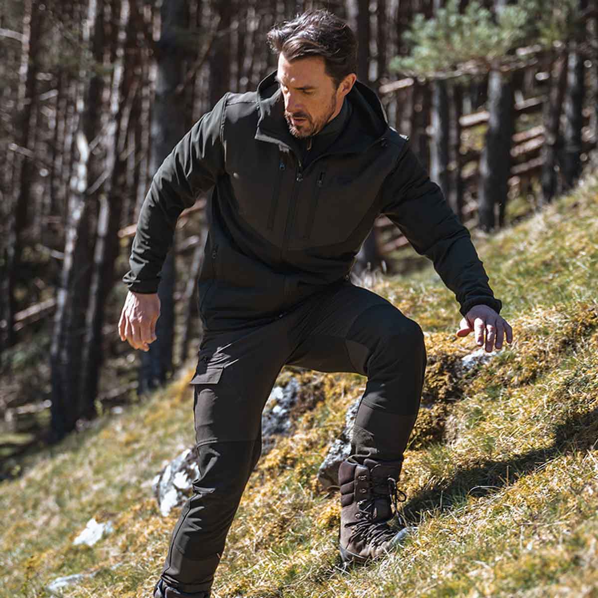 Hoggs of Fife Ardross 4 Way Stretch Jacket - lifestyle Hoggs of Fife Ardross 4 Way Stretch Jacket - lifestyle