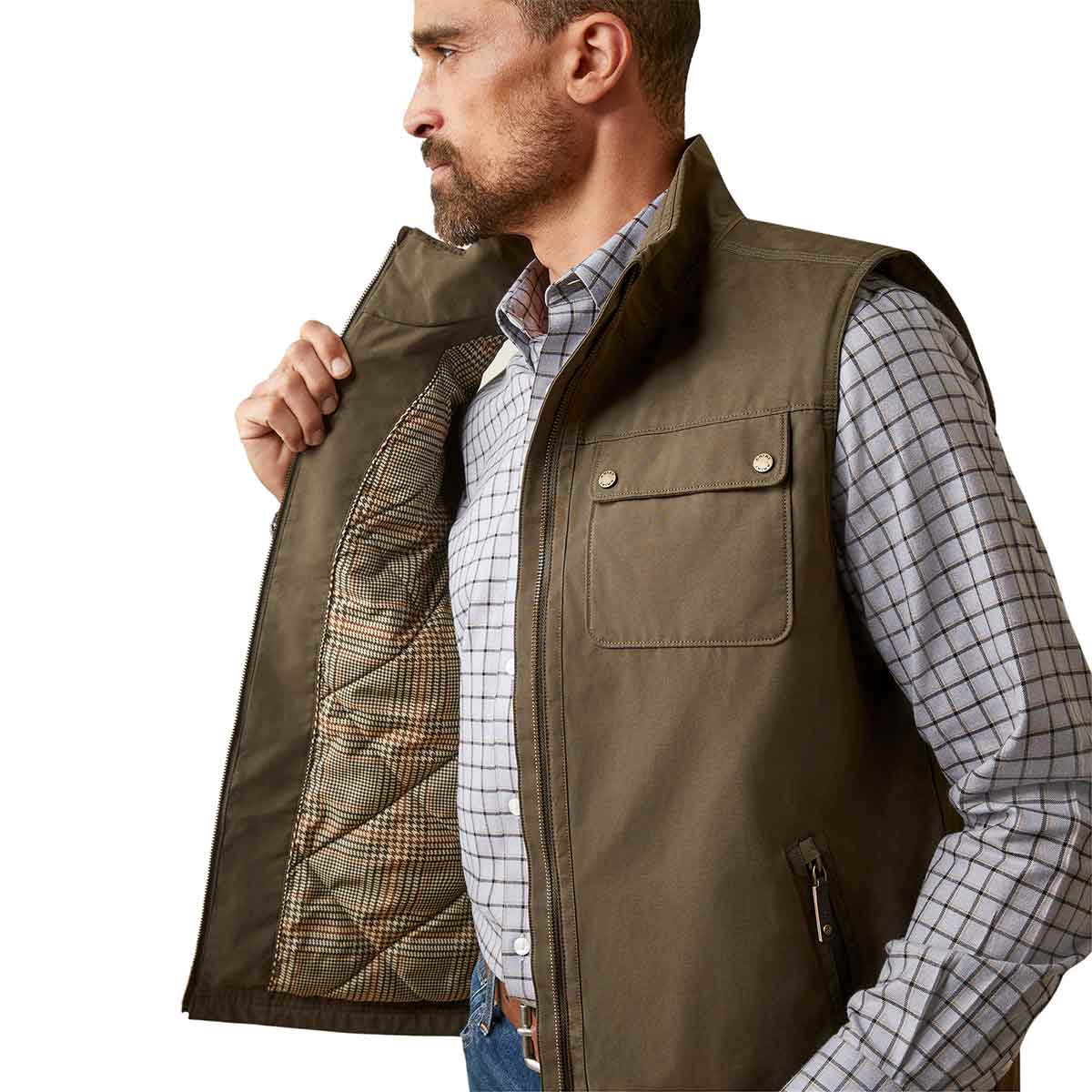 Ariat Men's Argentium Insulated Vest Inside Ariat Men's Argentium Insulated Vest Inside