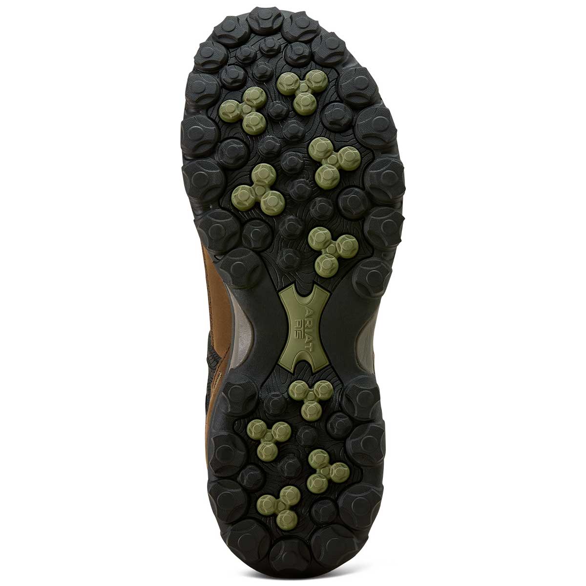 Ariat Men's Traverse Low Waterproof Hiking Shoes - Brown Bark - Sole Ariat Men's Traverse Low Waterproof Hiking Shoes - Brown Bark - Sole