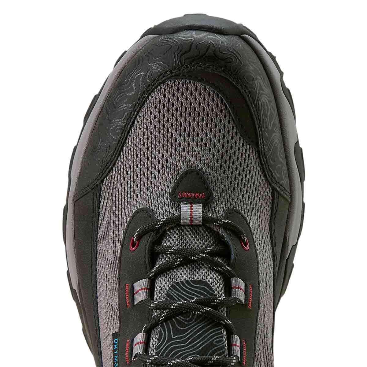 Ariat Men's Traverse Mid Waterproof Hiking Boots - Black - Top Ariat Men's Traverse Mid Waterproof Hiking Boots - Black - Top