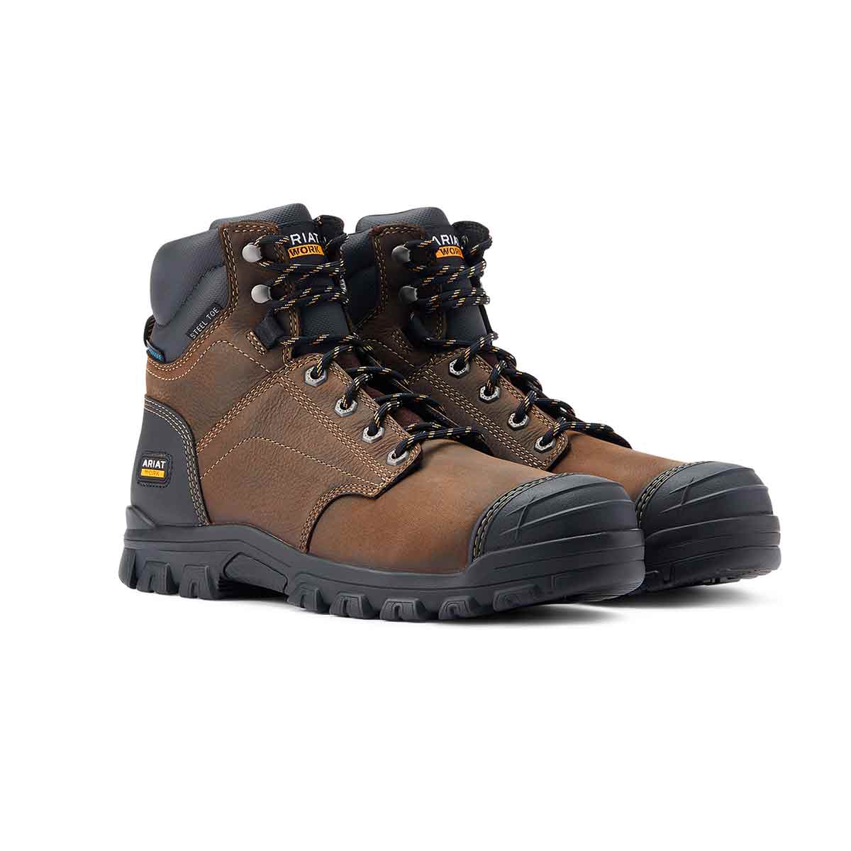 Ariat Men's Treadfast 6" Waterproof Steel Toe Work Boot Ariat Men's Treadfast 6" Waterproof Steel Toe Work Boot