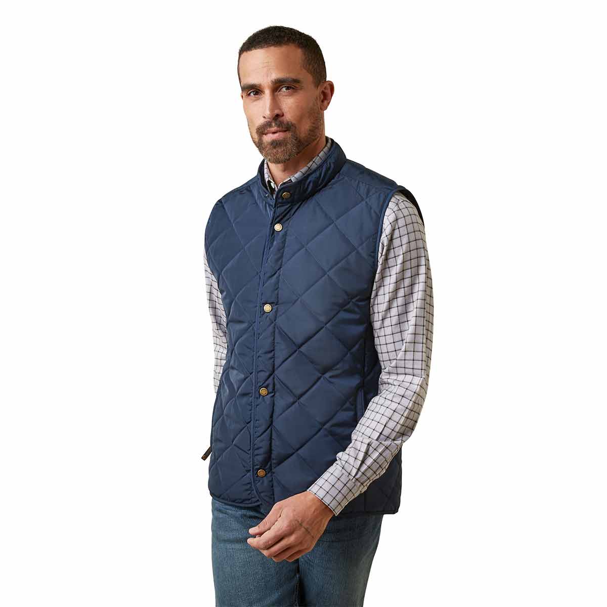 Ariat Men's Woodside Gilet Navy Ariat Men's Woodside Gilet Navy