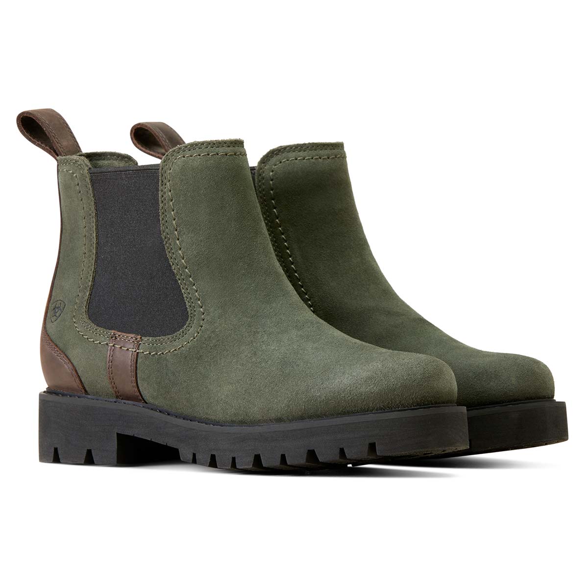 Ariat Women's Wexford Lug Waterproof Chelsea Boot - Forest Green Ariat Women's Wexford Lug Waterproof Chelsea Boot - Forest Green