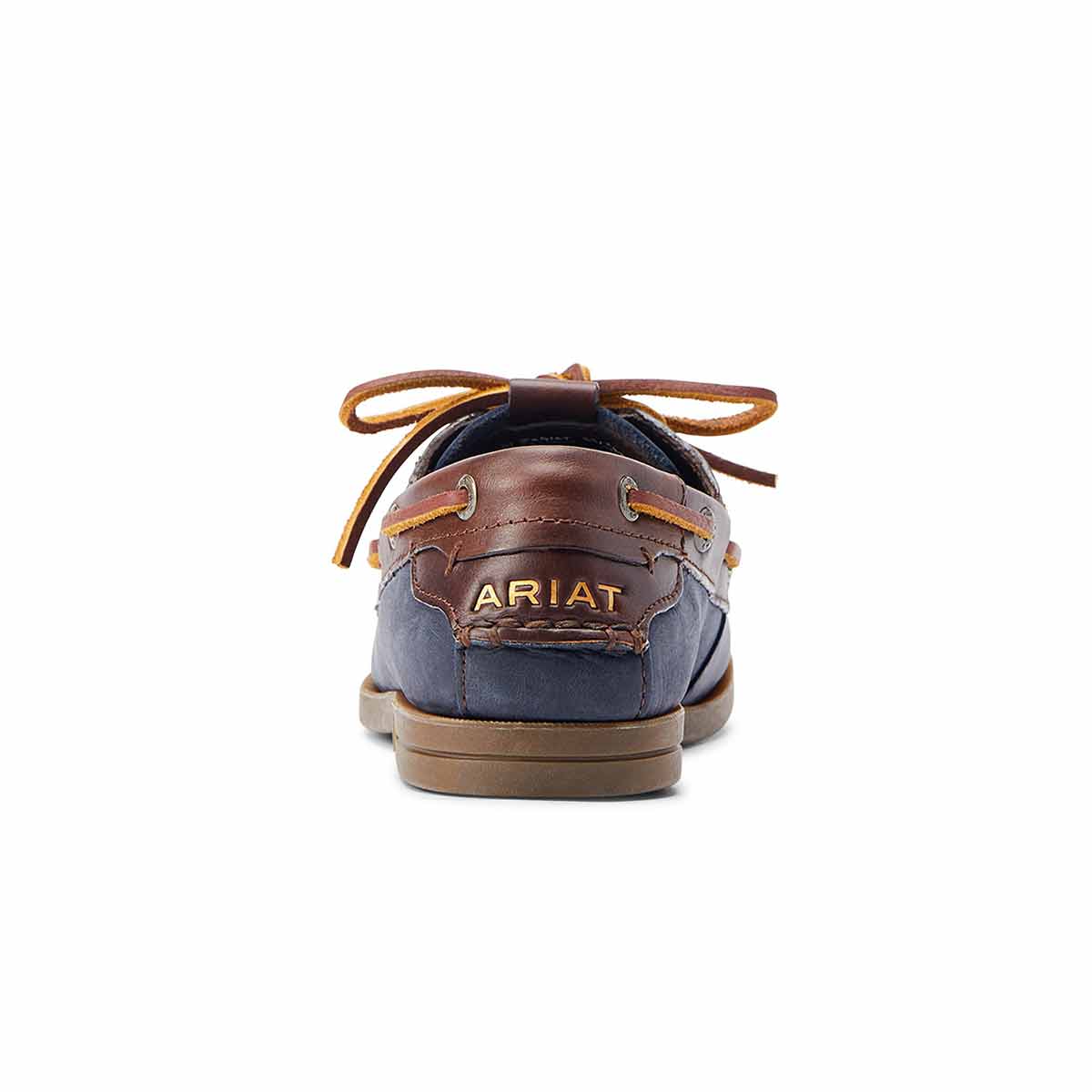 Ariat Women's Antigua Boat Shoe - Navy/Chocolate Ariat Women's Antigua Boat Shoe - Navy/Chocolate