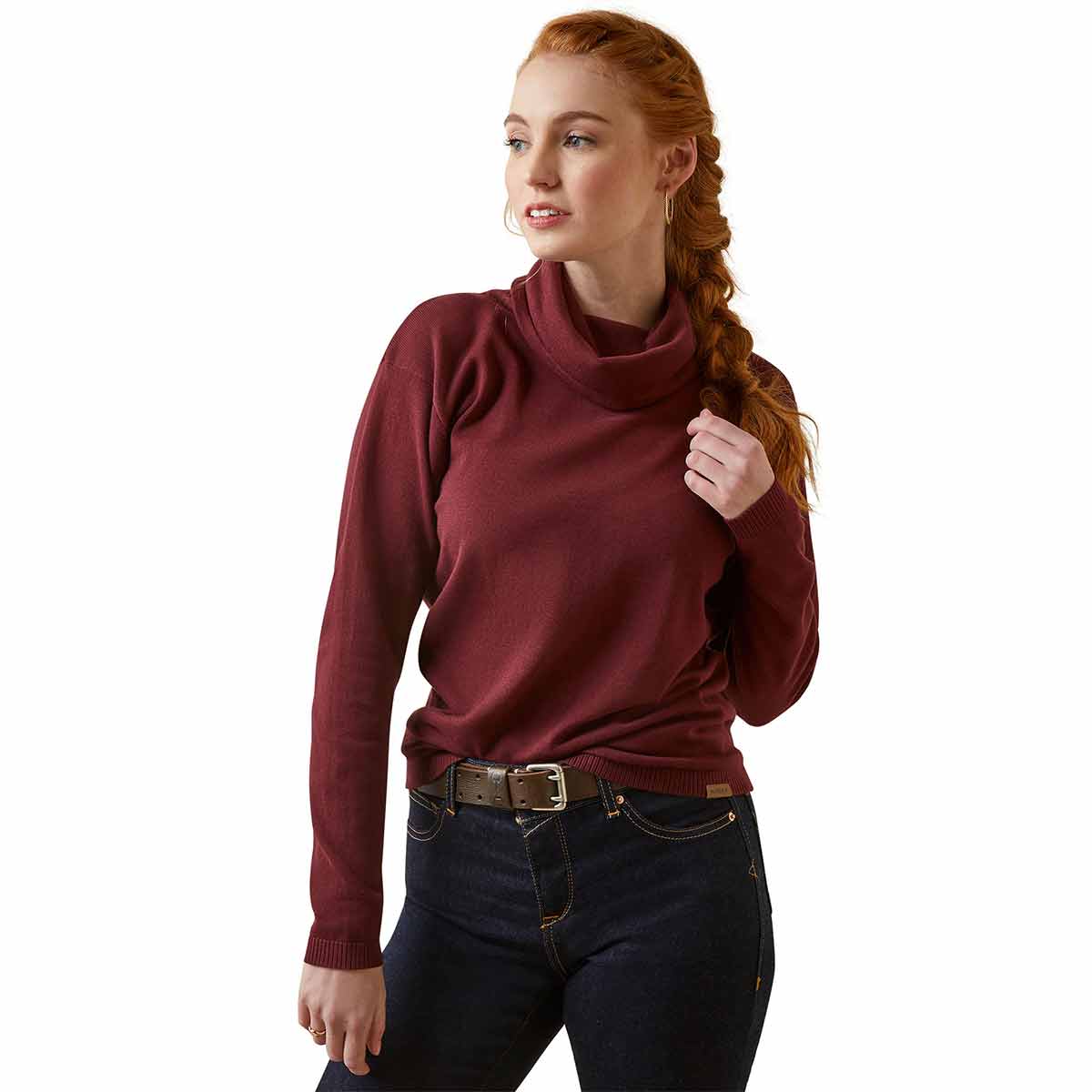 Ariat Women's Lexi Sweater Tawny Port Ariat Women's Lexi Sweater Tawny Port