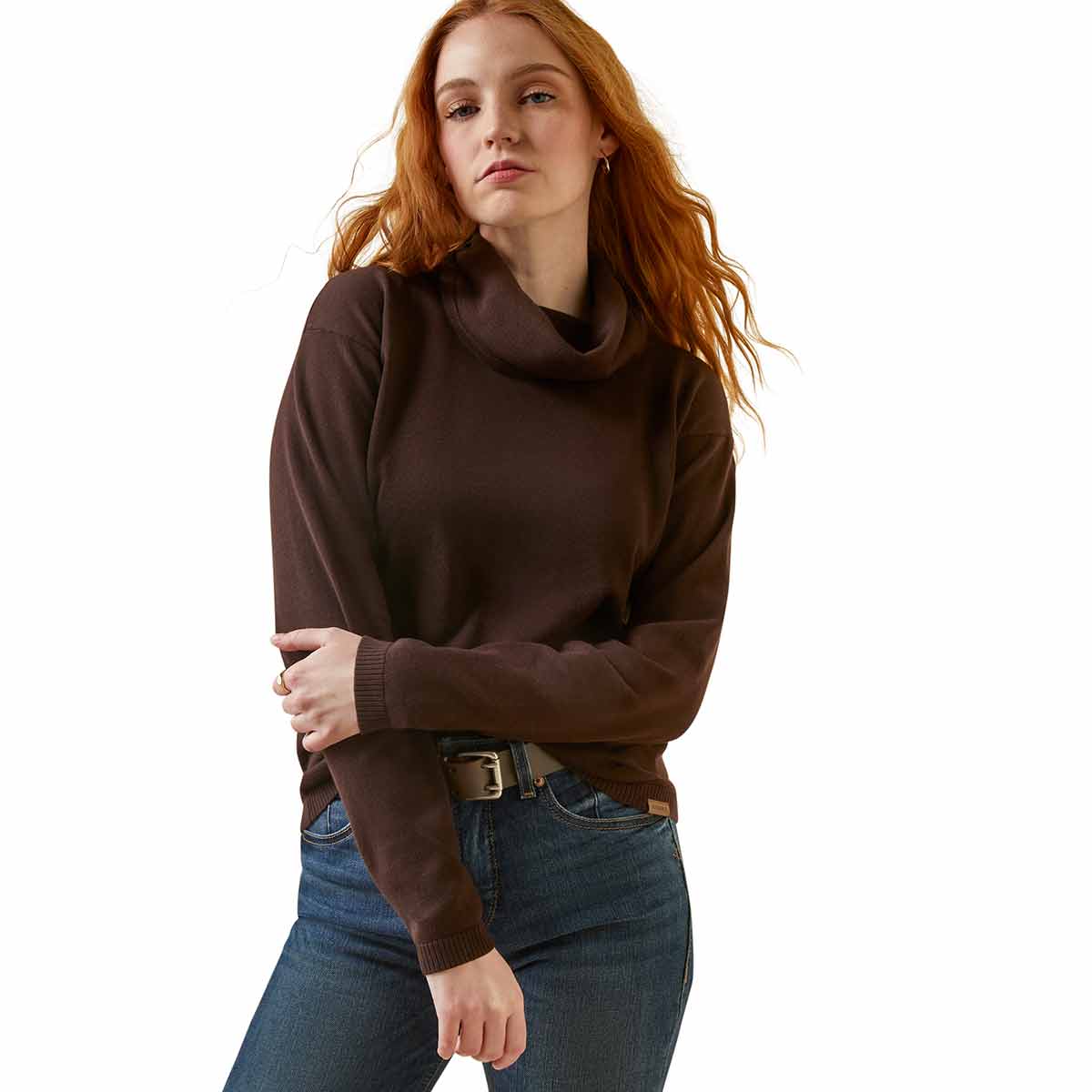 Ariat Women's Lexi Sweater Mole Ariat Women's Lexi Sweater Mole