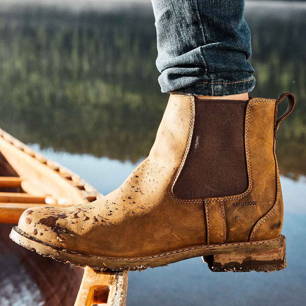 Ariat Women's Wexford Waterproof Chelsea Boots - Weathered Brown - lifestyle Ariat Women's Wexford Waterproof Chelsea Boots - Weathered Brown - lifestyle