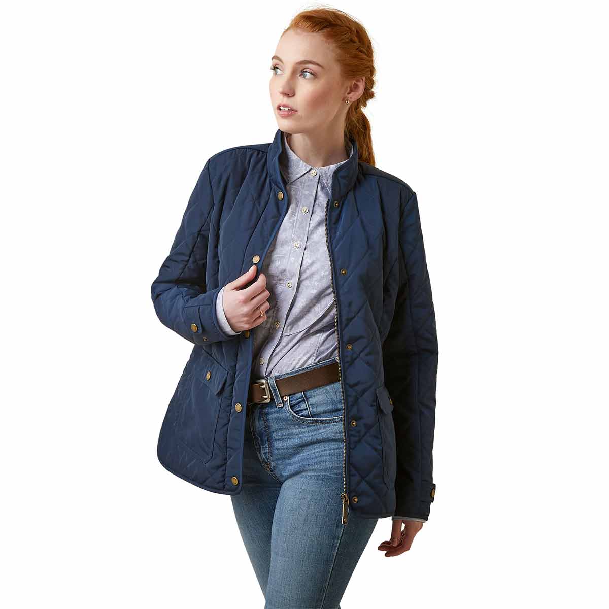 Ariat Women's Woodside Jacket Navy Ariat Women's Woodside Jacket Navy