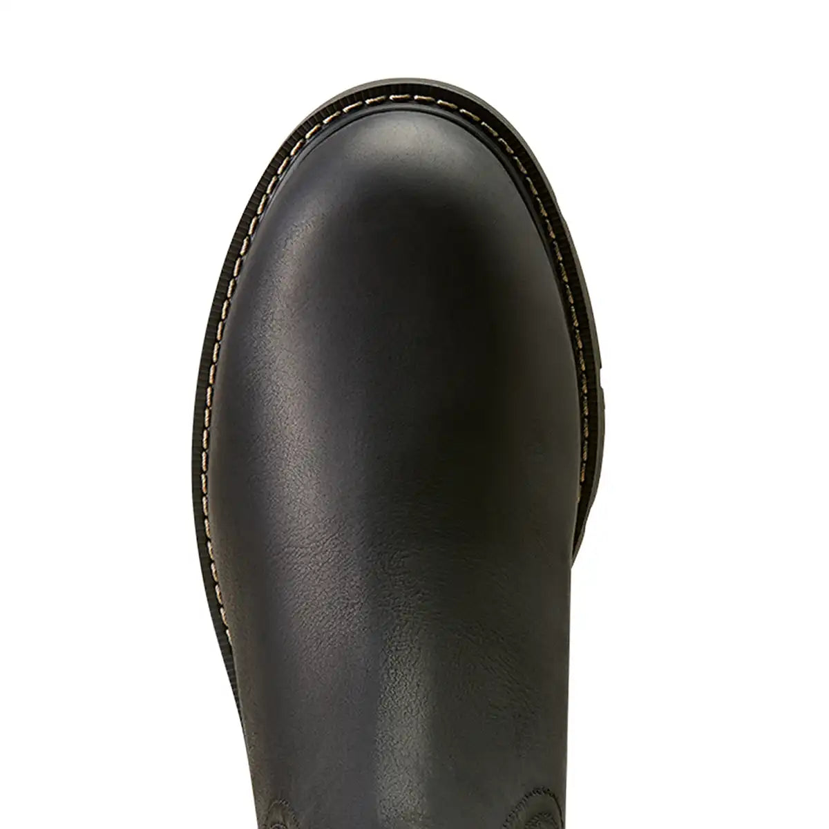 Ariat Men's Groundbreaker Chelsea Waterproof Steel Toe Work Boot - Black - Toe Ariat Men's Groundbreaker Chelsea Waterproof Steel Toe Work Boot - Black - Toe