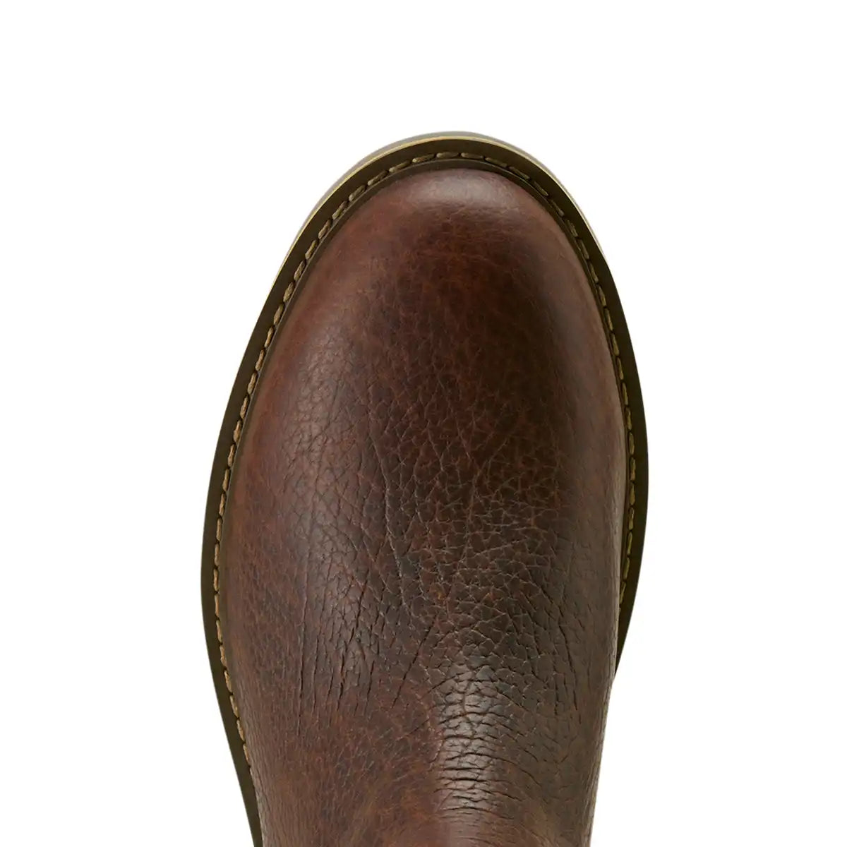 Ariat Men's Wexford Bison Chelsea Boots - Chocolate Bison - Toe Ariat Men's Wexford Bison Chelsea Boots - Chocolate Bison - Toe