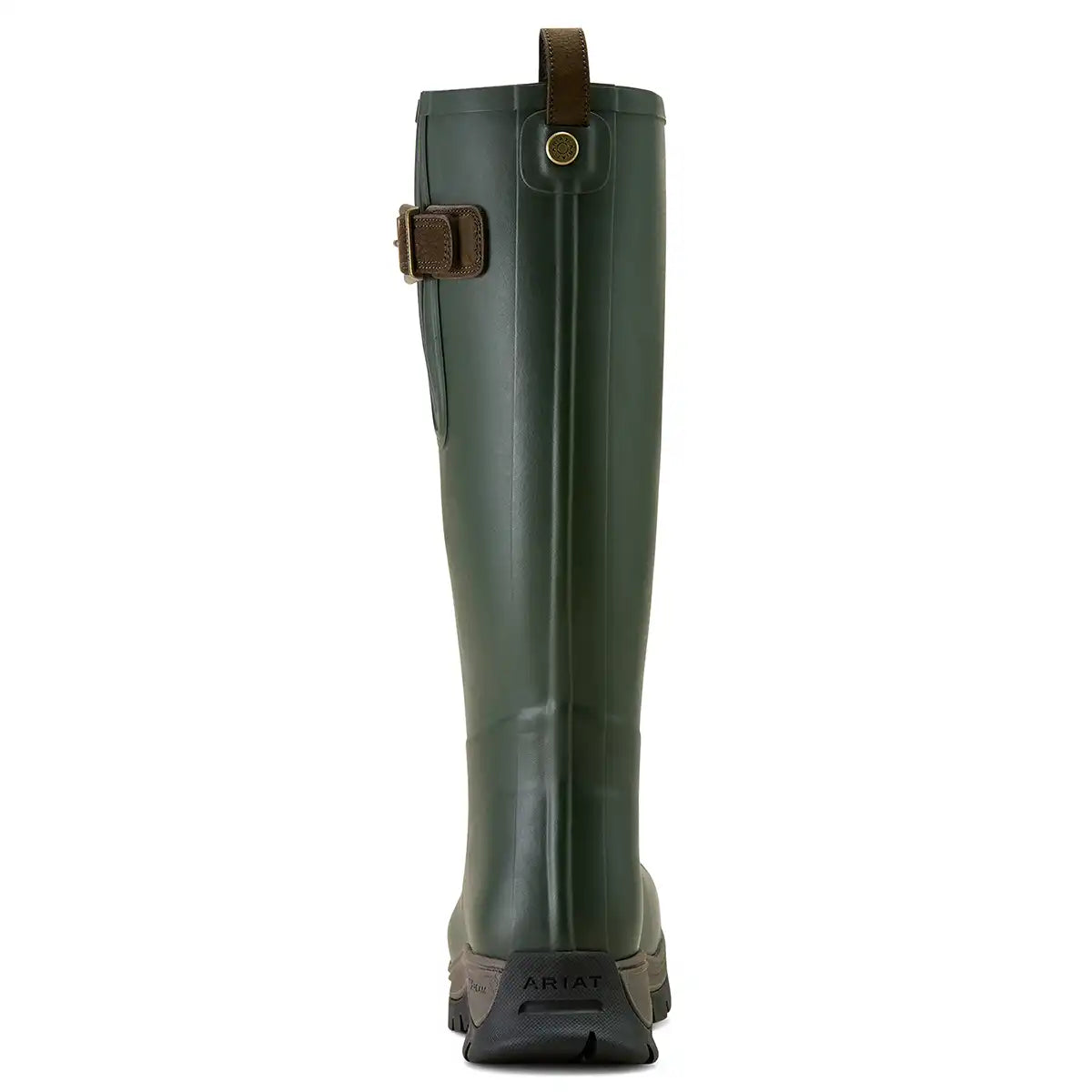 Ariat Men's Woodstock Wellington Boot - Olive Night - Heel Ariat Men's Woodstock Wellington Boot - Olive Night - Heel