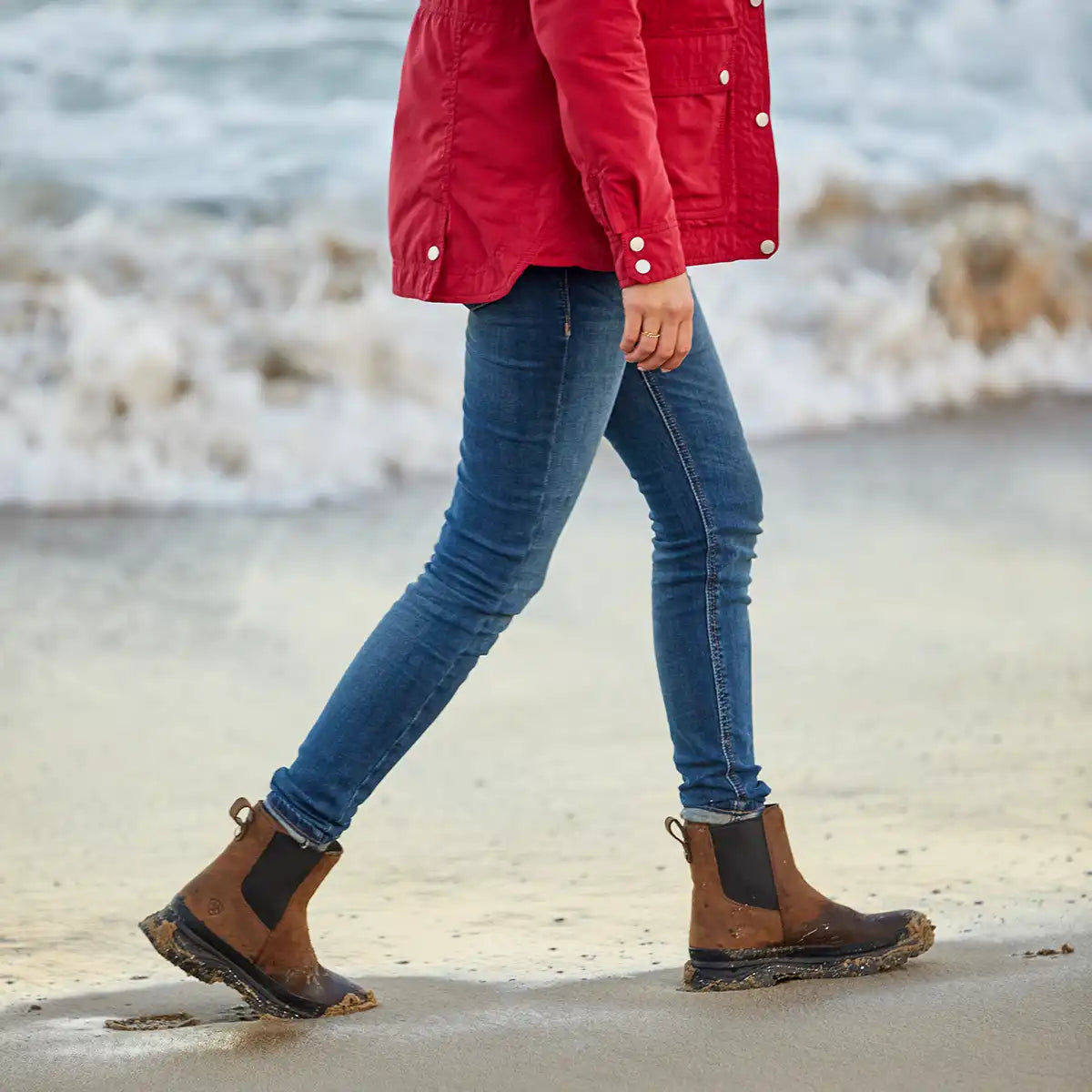 Ariat Women's Moresby Twin Gore Waterproof Boots - Oily Distressed Brown - Beach Walk Ariat Women's Moresby Twin Gore Waterproof Boots - Oily Distressed Brown - Beach Walk