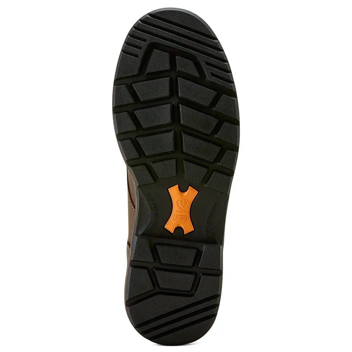 Ariat Women’s Riveter 6” Waterproof Composite Toe Work Boot - Dark Brown - Sole Ariat Women’s Riveter 6” Waterproof Composite Toe Work Boot - Dark Brown - Sole