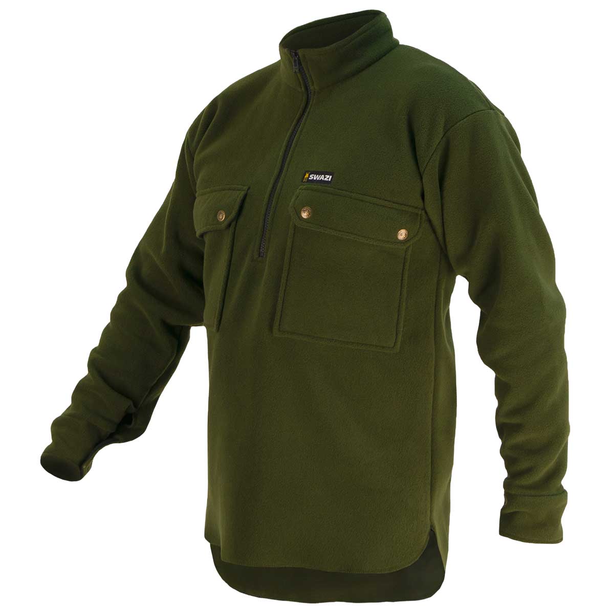 Swazi Back 40 Fleece Shirt in Olive Swazi Back 40 Fleece Shirt in Olive