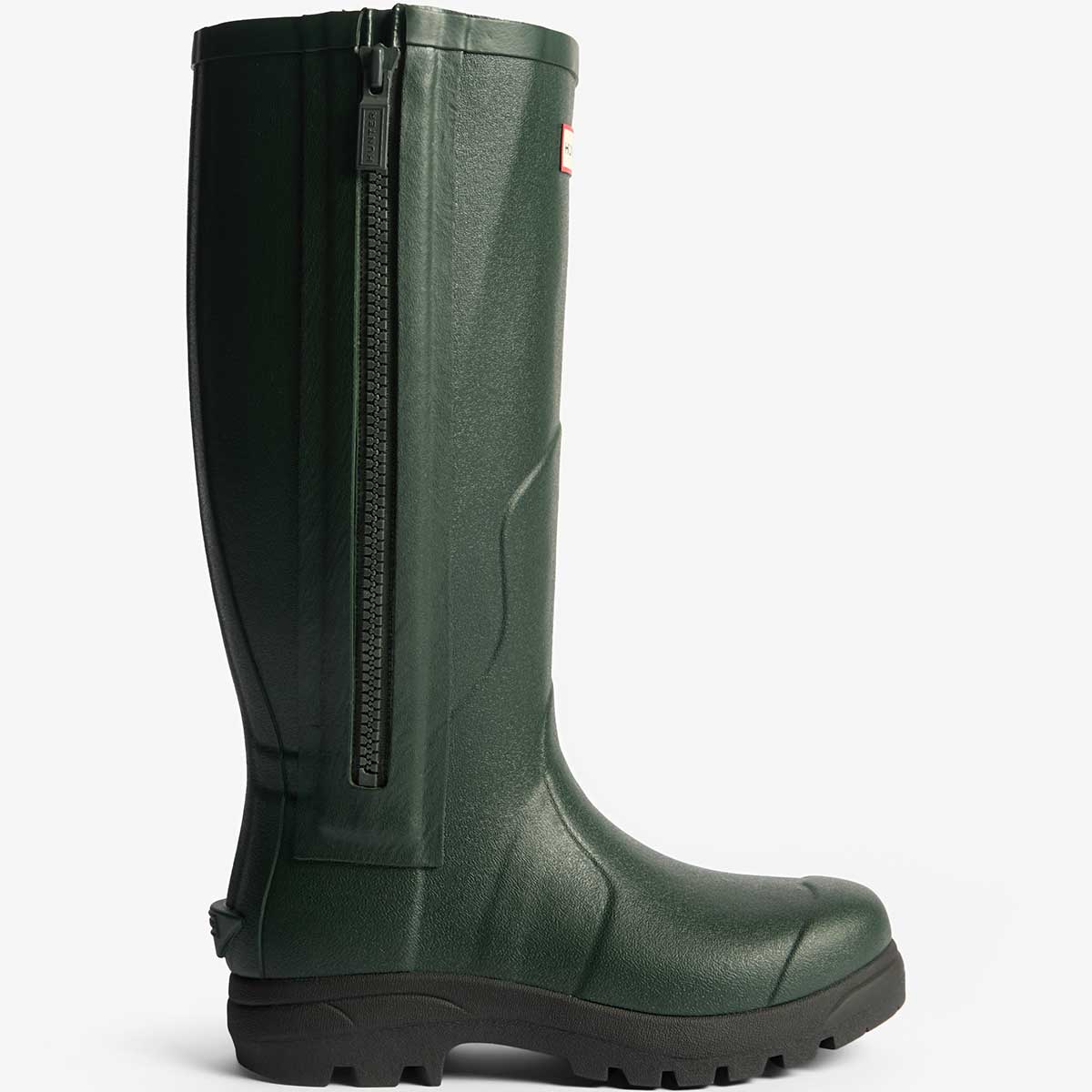 Hunter Balmoral MKII Full Zip Wellington Boots - Dark Olive - Zip Hunter Balmoral MKII Full Zip Wellington Boots - Dark Olive - Zip