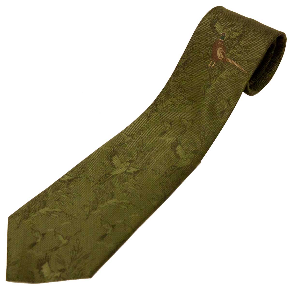 Bisley Polyester Ties - single pheasant Bisley Polyester Ties - single pheasant