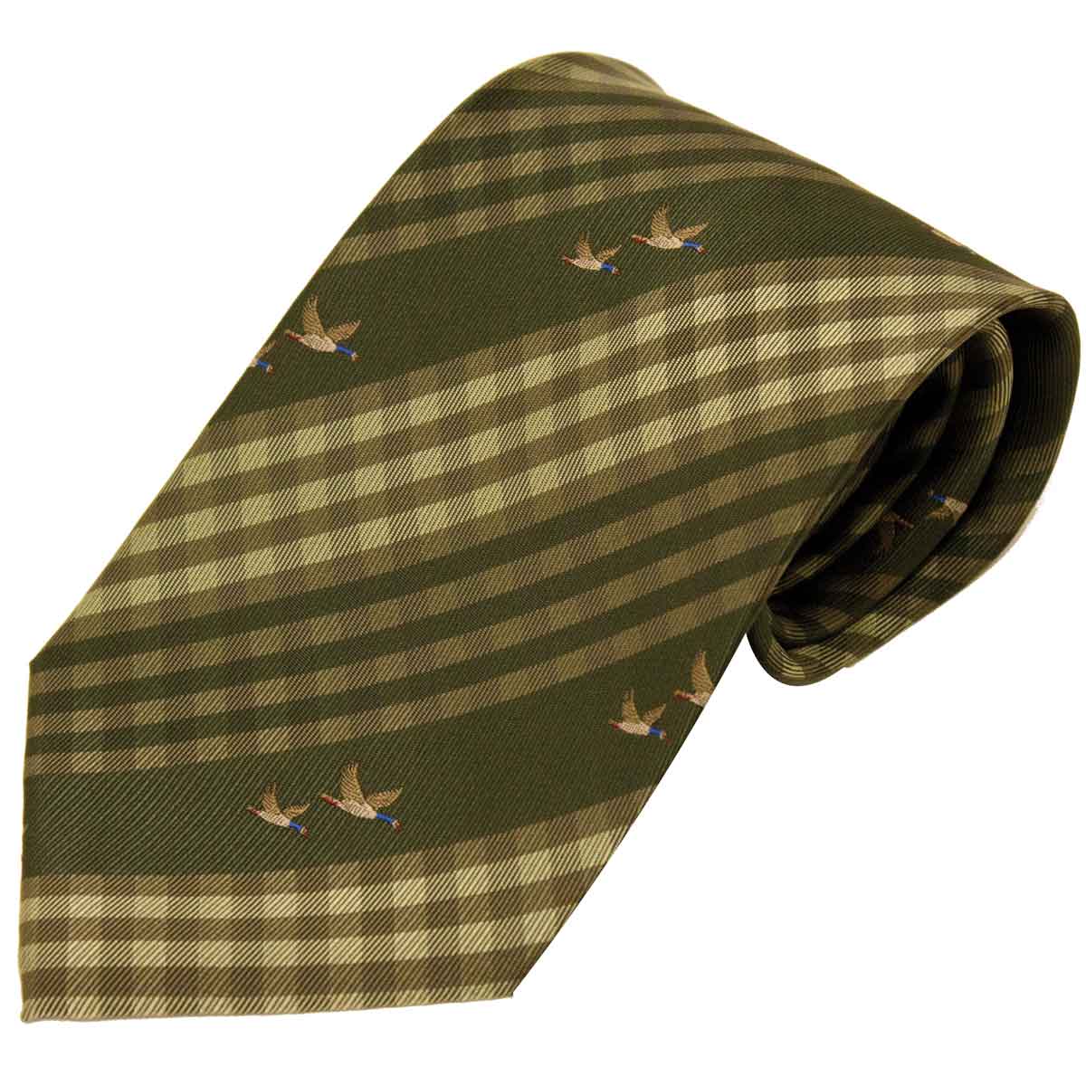 Bisley Polyester Ties - duck check Bisley Polyester Ties - duck check