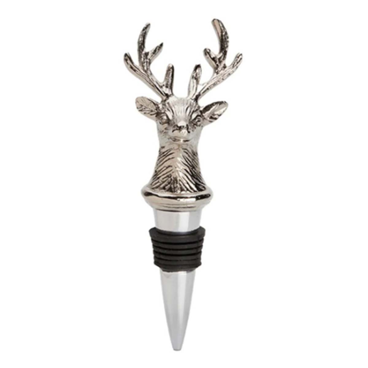 Bisley Stainless Steel Bottle Stopper Stag Bisley Stainless Steel Bottle Stopper Stag