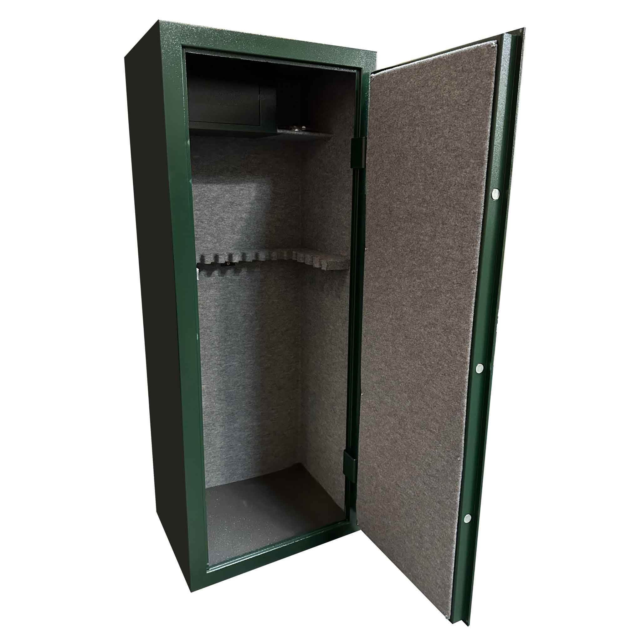 Boston Security BSEC18 18-Gun Safe - open Boston Security BSEC18 18-Gun Safe - open