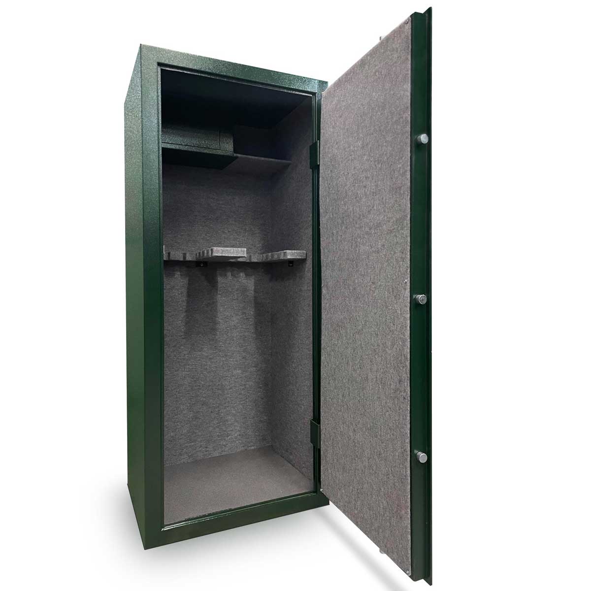 Boston Security BSEC24 24-Gun Safe - open Boston Security BSEC24 24-Gun Safe - open
