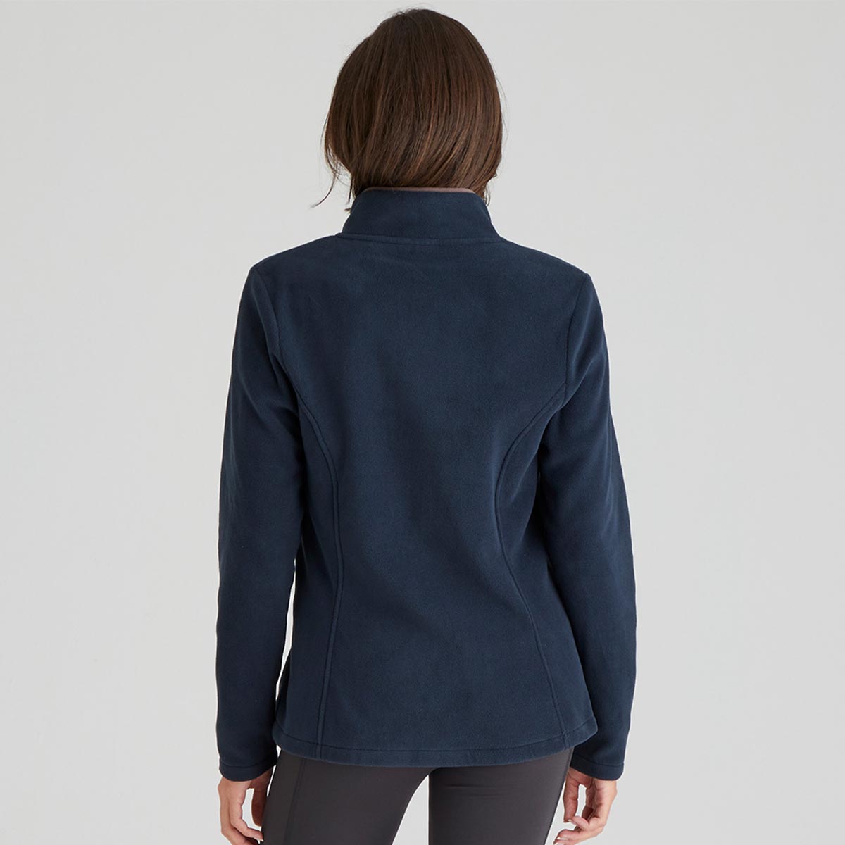 Ridgeline Women's Brenna Fleece Jacket - Navy - Back Ridgeline Women's Brenna Fleece Jacket - Navy - Back