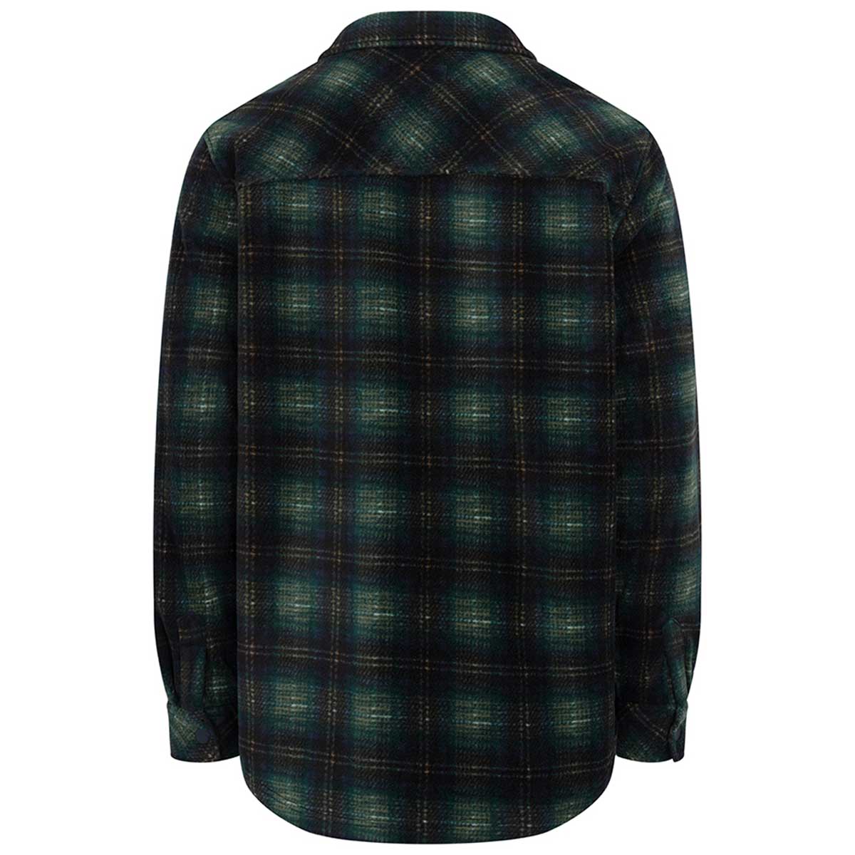 Hoggs of Fife Broxburn Fleece Shacket - rear Hoggs of Fife Broxburn Fleece Shacket - rear