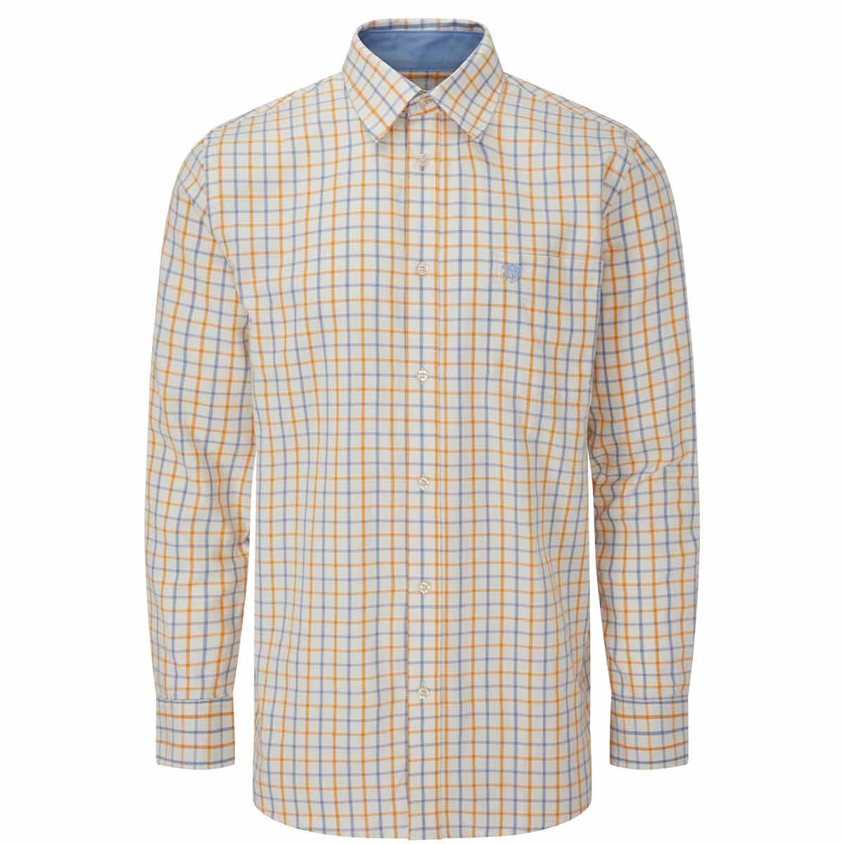 Alan Paine Aylesbury Men's Shirt - Blue/Gold Alan Paine Aylesbury Men's Shirt - Blue/Gold