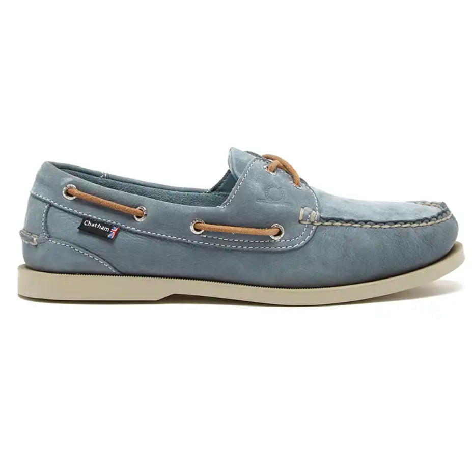 Chatham Compass II G2 Men's Deck Shoes- Sky Blue- right side Chatham Compass II G2 Men's Deck Shoes- Sky Blue- right side