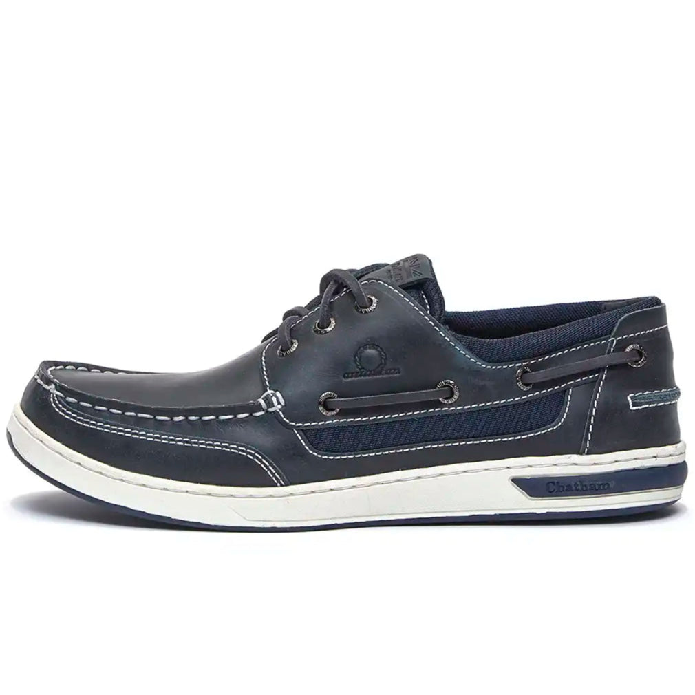 Chatham Buton G2 Men's Deck Shoes - Navy - Left Shoe Chatham Buton G2 Men's Deck Shoes - Navy - Left Shoe