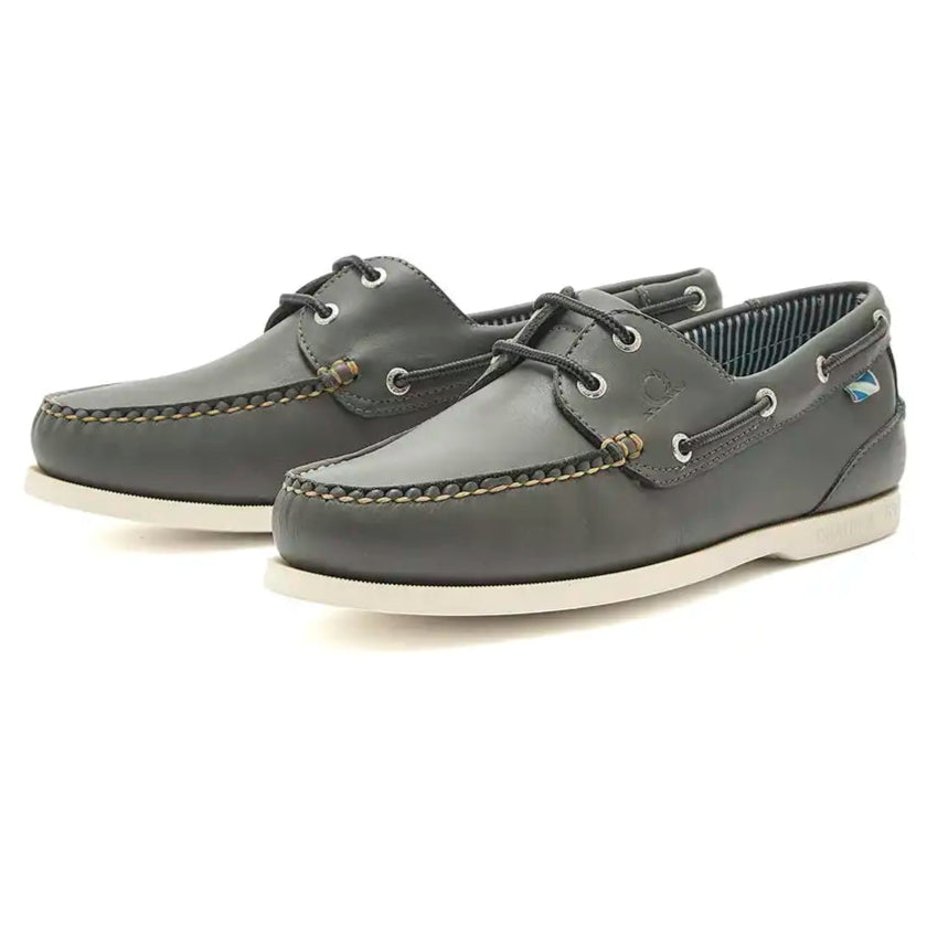 Chatham Crew G2 Men's Deck Shoes- Dark Grey- Pair Chatham Crew G2 Men's Deck Shoes- Dark Grey- Pair