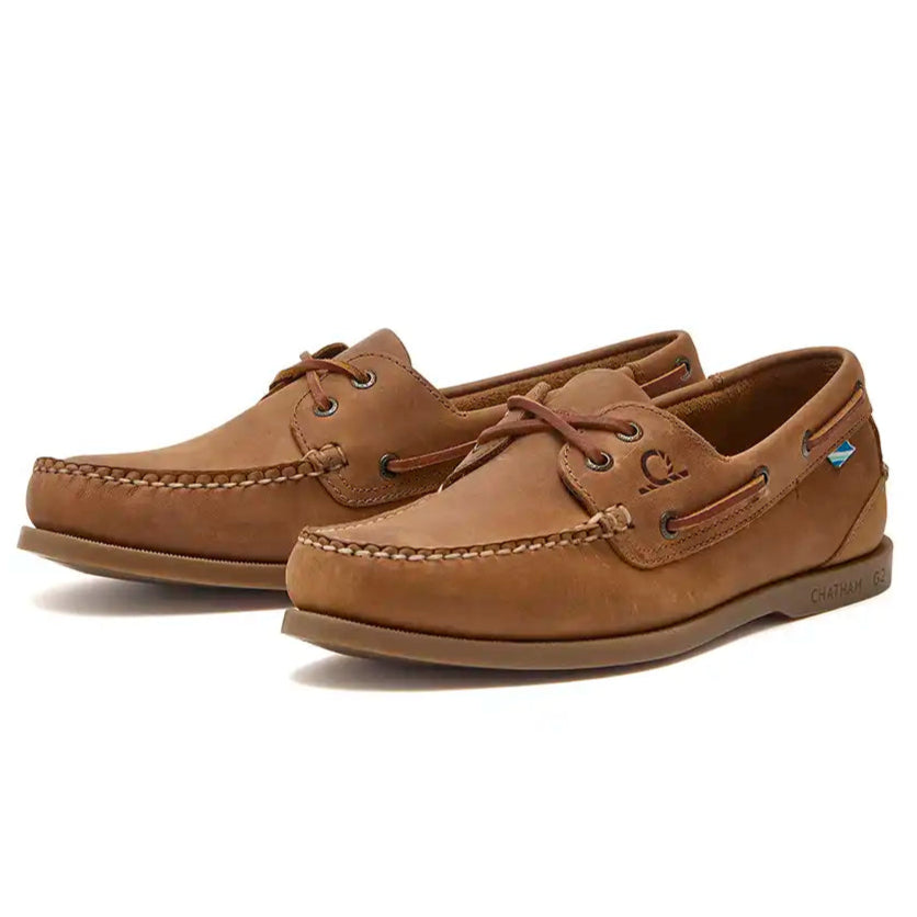 Chatham The Deck II G2 Men's Deck Shoes- Walnut- pair Chatham The Deck II G2 Men's Deck Shoes- Walnut- pair