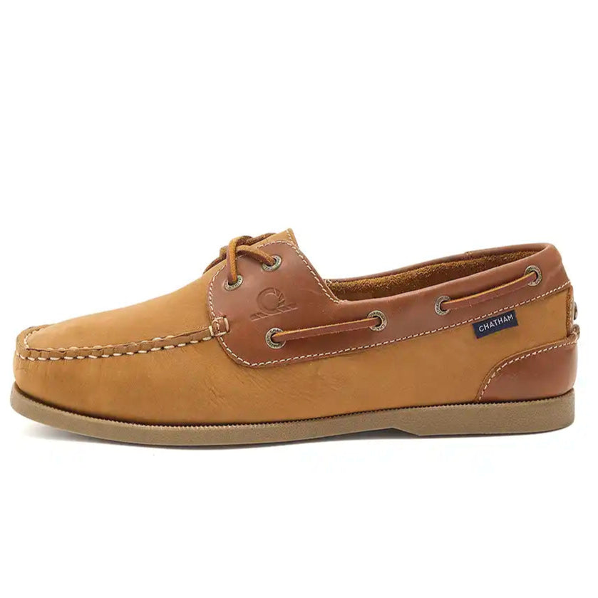 Chatham Galley II Men's Deck Shoes - Tan - Left Shoe Chatham Galley II Men's Deck Shoes - Tan - Left Shoe