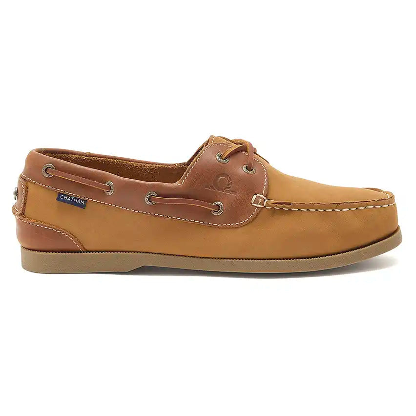 Chatham Galley II Men's Deck Shoes - Tan - Right Shoe Chatham Galley II Men's Deck Shoes - Tan - Right Shoe