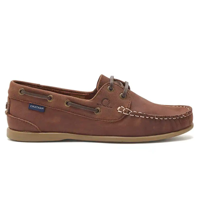 Chatham Penang Lady Women's Deck Shoes - Burgundy - Right Shoe Chatham Penang Lady Women's Deck Shoes - Burgundy - Right Shoe