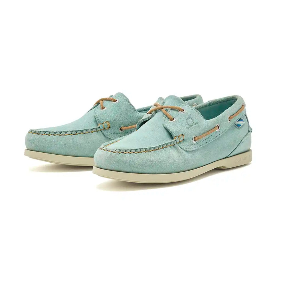Chatham Pippa Lady II G2 Repello Women's Suede Deck Shoes- Pale Jade- Pair Chatham Pippa Lady II G2 Repello Women's Suede Deck Shoes- Pale Jade- Pair