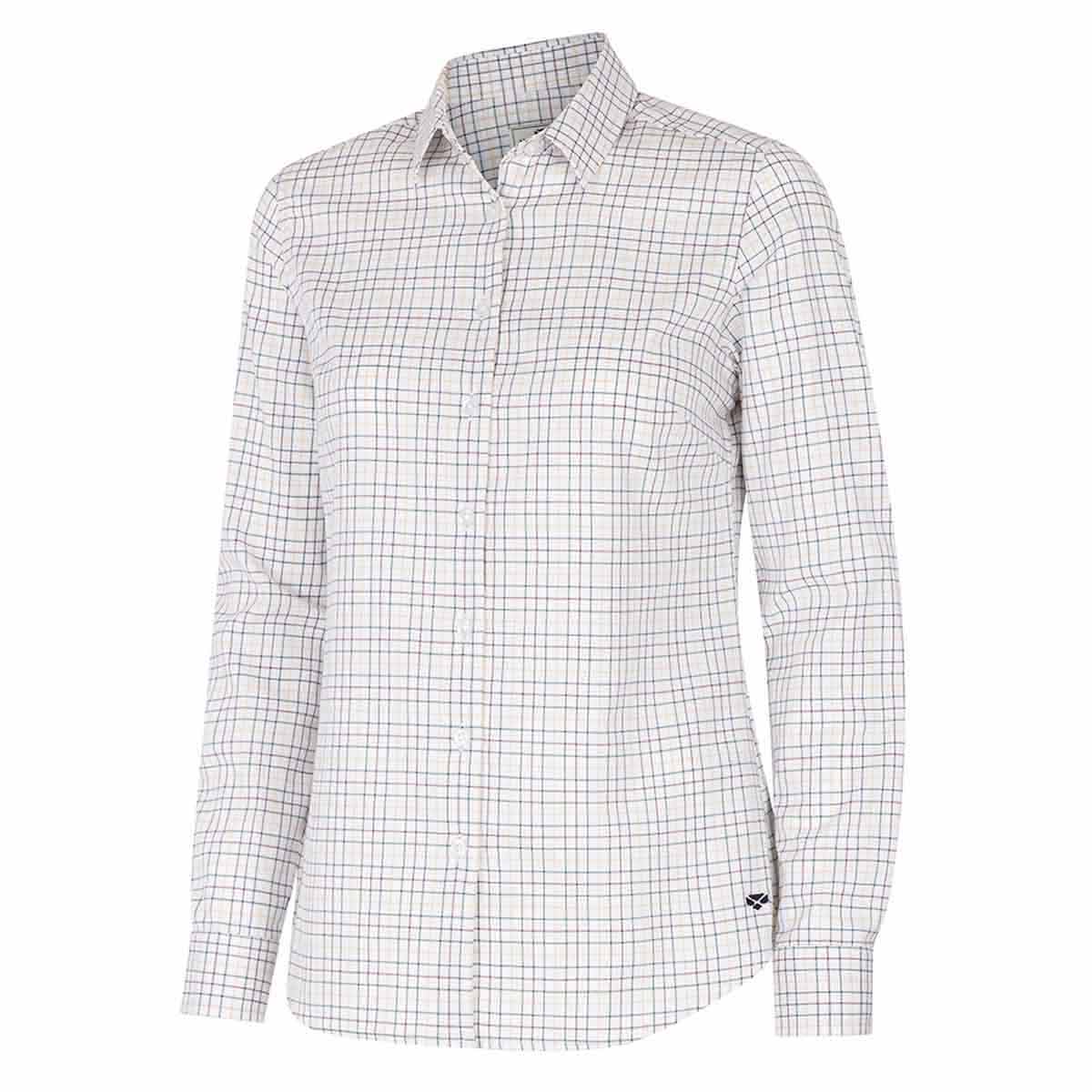 Callie Twill Check Shirt White, Green, Yellow Red Callie Twill Check Shirt White, Green, Yellow Red
