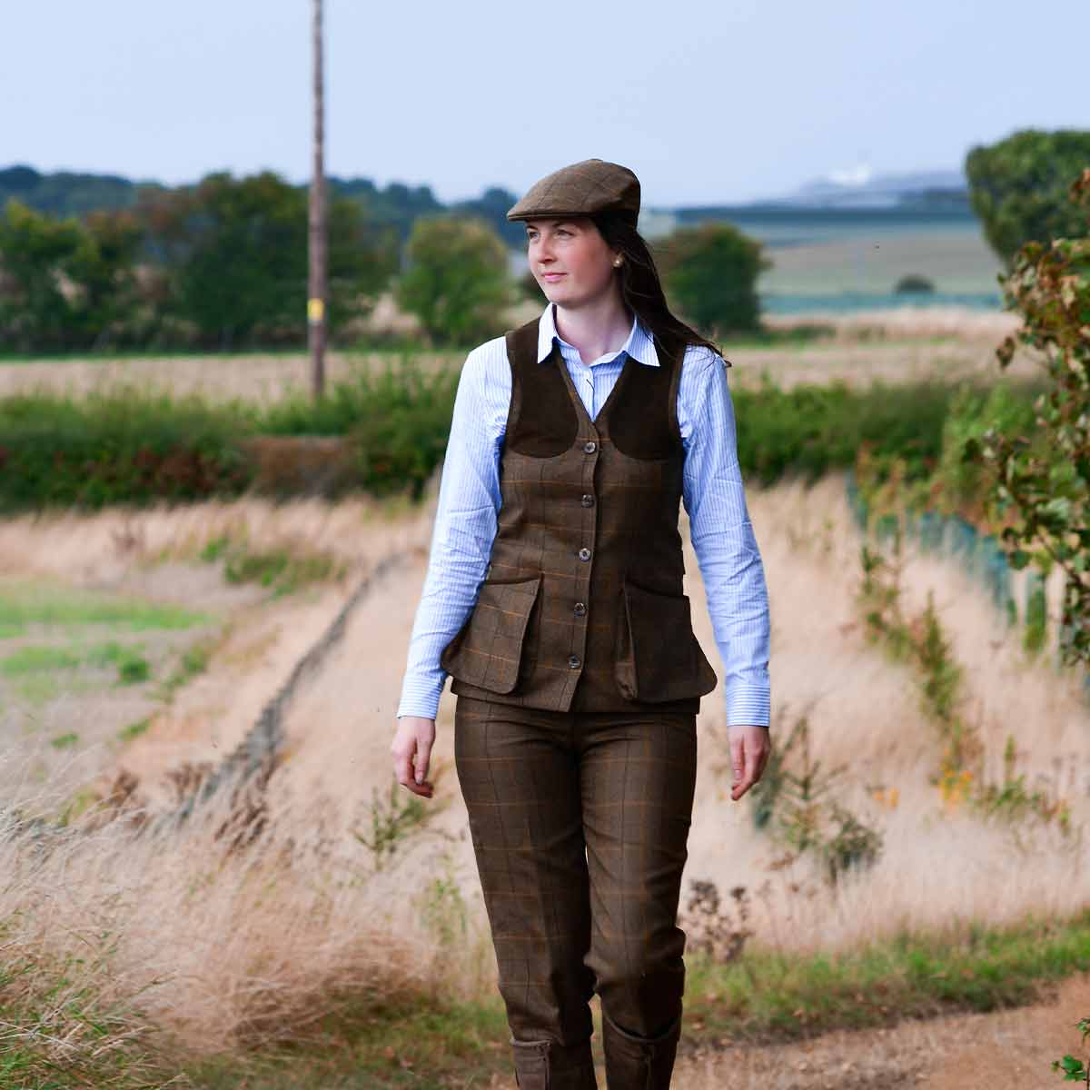 Laksen Cara Beauly Shooting Vest - Front Laksen Cara Beauly Shooting Vest - Front