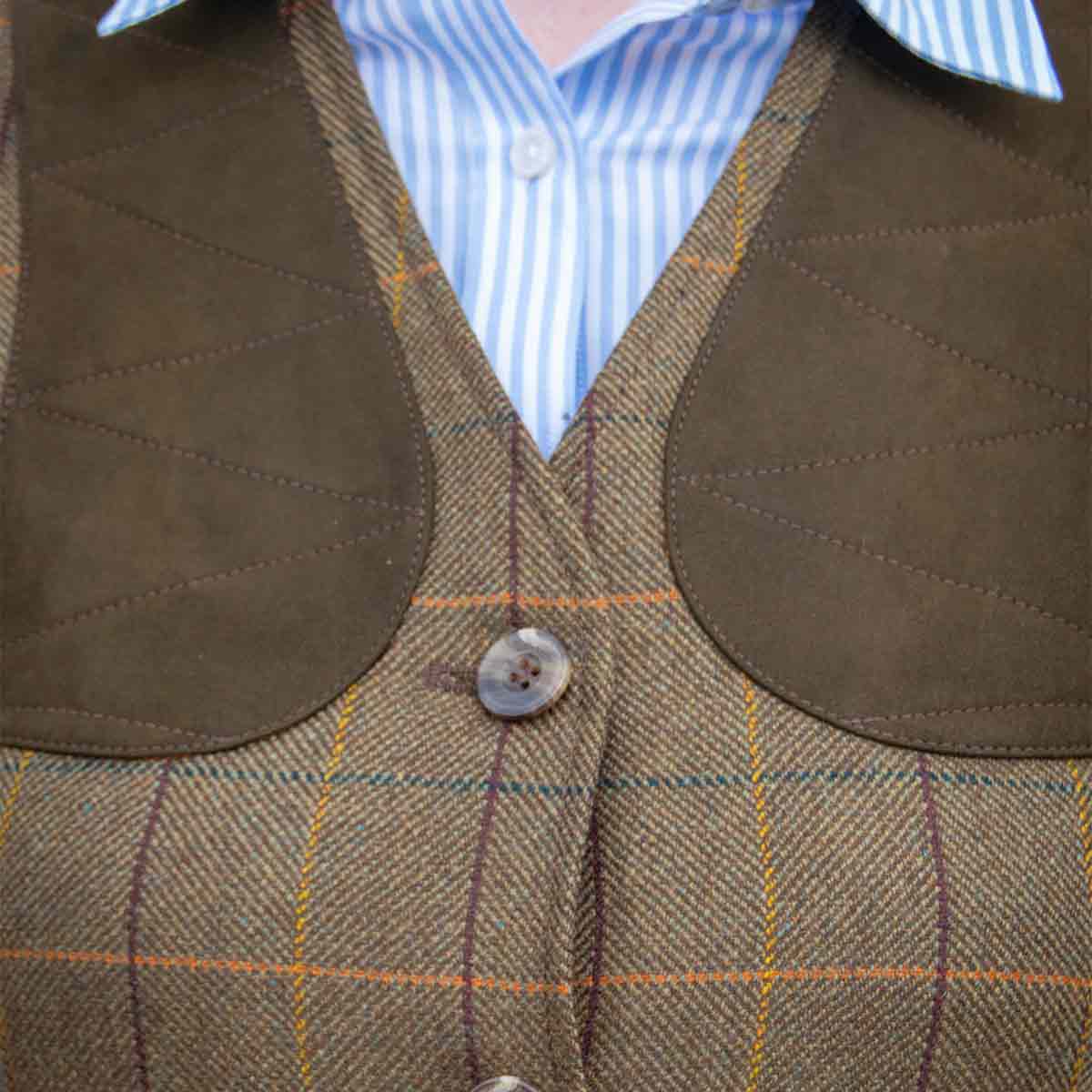 Laksen Cara Beauly Shooting Vest - Detail Laksen Cara Beauly Shooting Vest - Detail