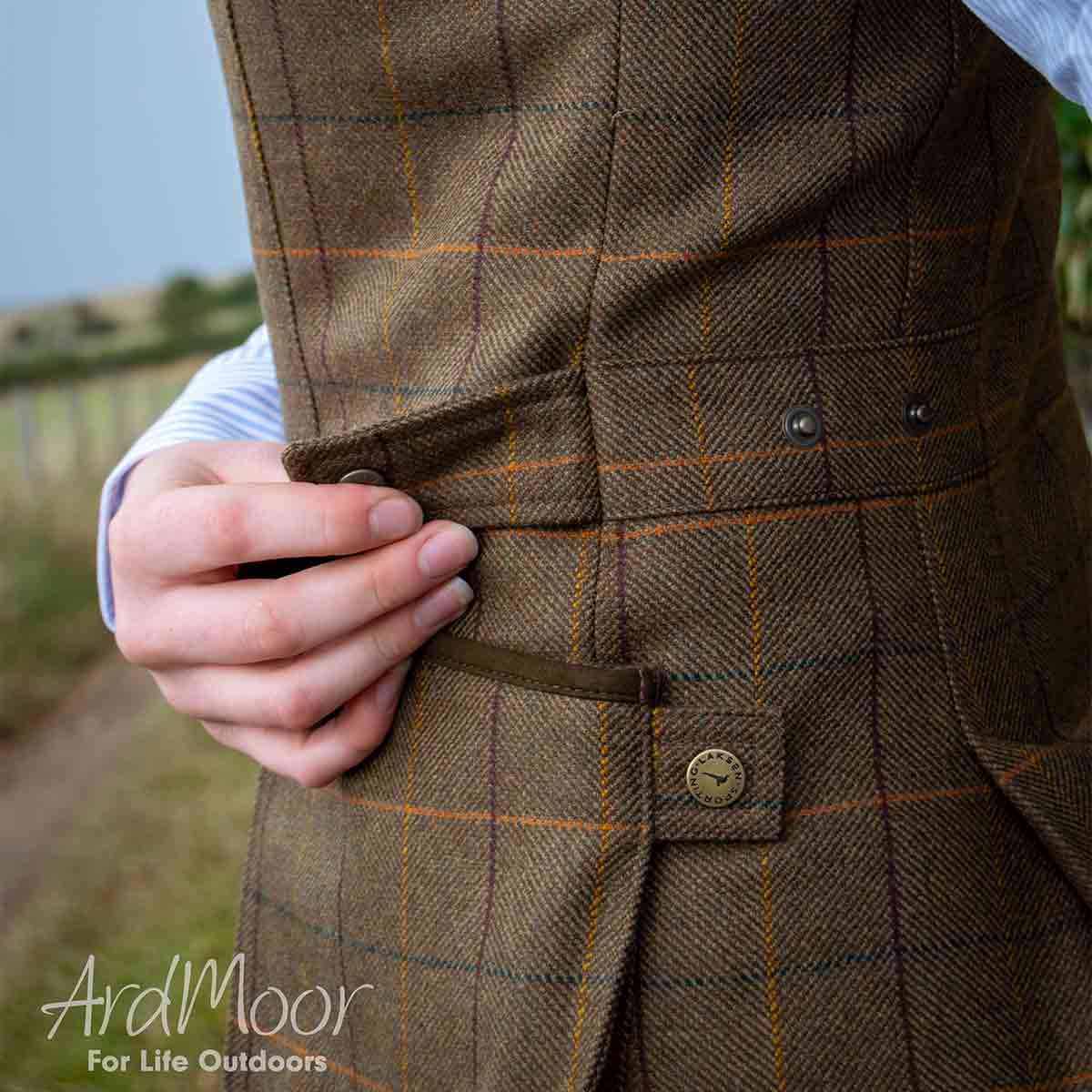 Laksen Cara Beauly Shooting Vest - Adjustments Laksen Cara Beauly Shooting Vest - Adjustments