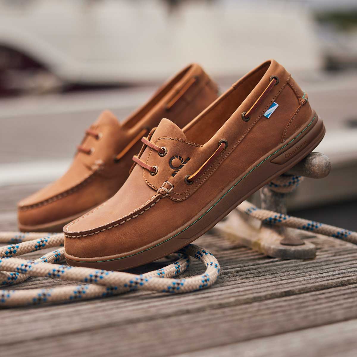 Chatham Deck Buton G2 Men's Deck Shoes - Walnut Chatham Deck Buton G2 Men's Deck Shoes - Walnut
