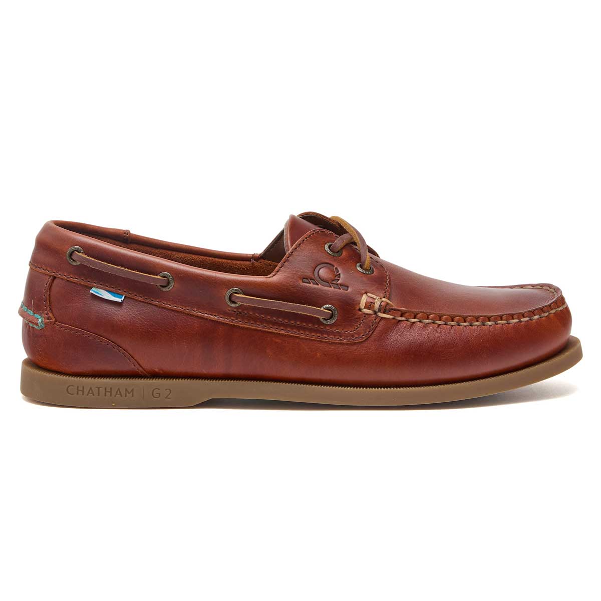 Chatham Deck II G2 Men's Deck Shoes - Chestnut - Right Chatham Deck II G2 Men's Deck Shoes - Chestnut - Right
