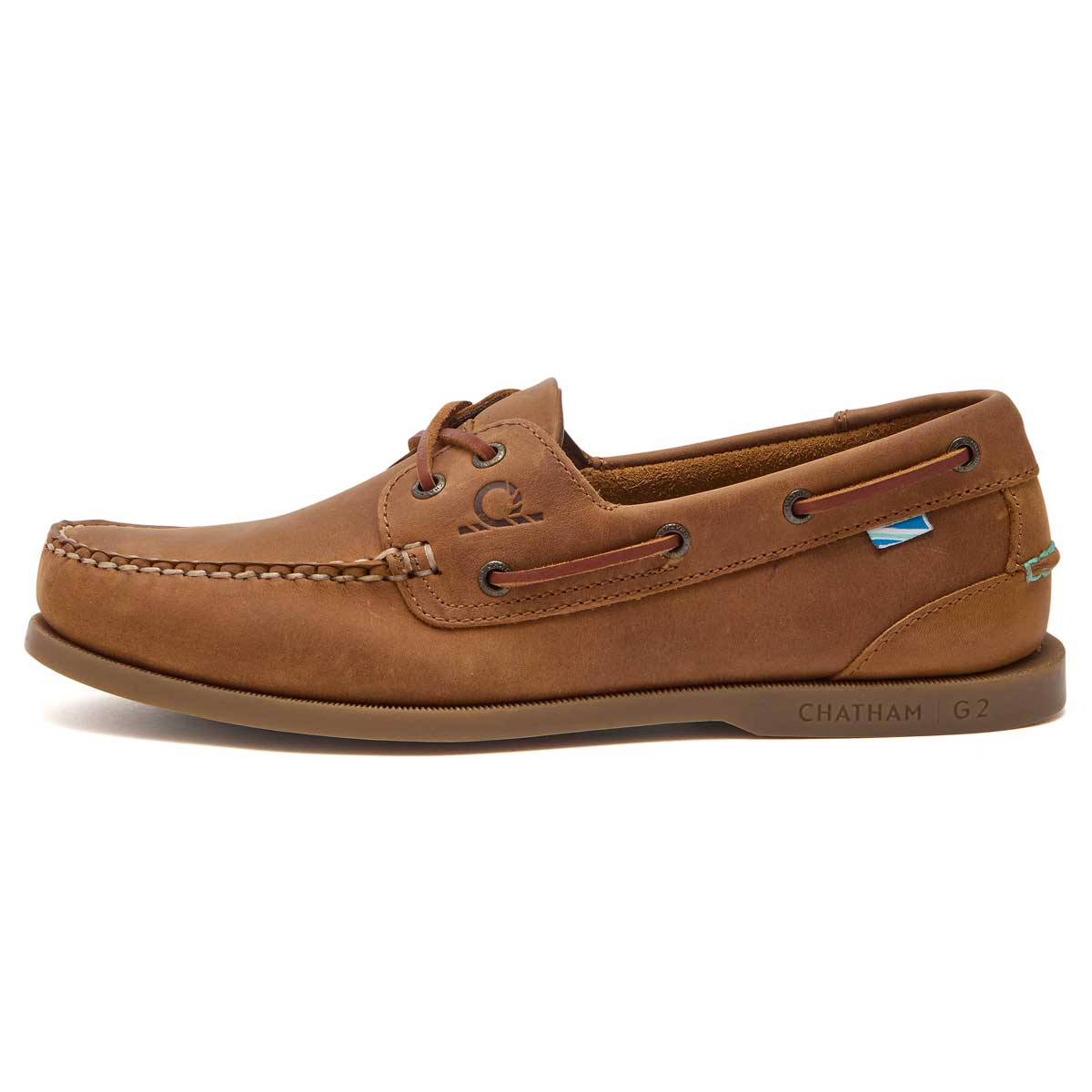 Chatham Deck Lady II G2 Women's Deck Shoes - Walnut - Left Chatham Deck Lady II G2 Women's Deck Shoes - Walnut - Left