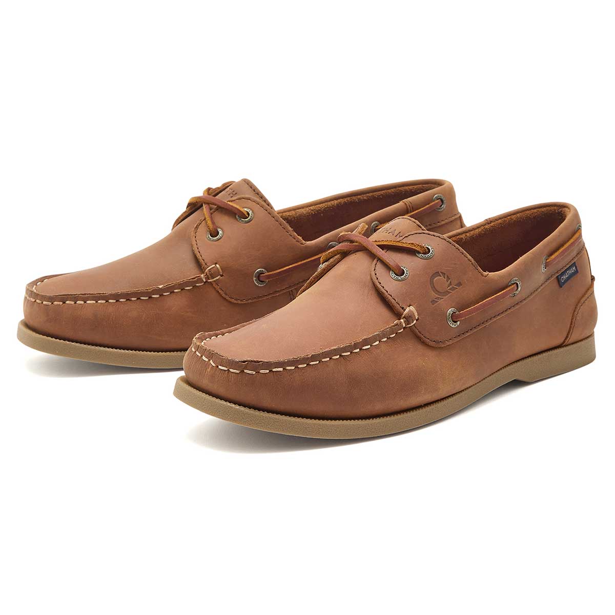 Chatham Galley II Men's Deck Shoes - Dark Tan Chatham Galley II Men's Deck Shoes - Dark Tan
