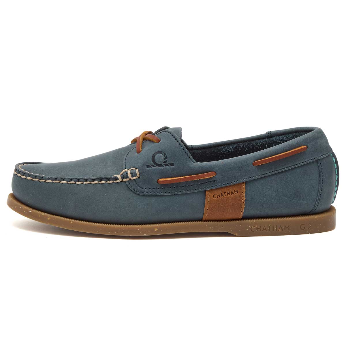 Chatham Java II G2 Men's Deck Shoes - China Blue - Left Chatham Java II G2 Men's Deck Shoes - China Blue - Left