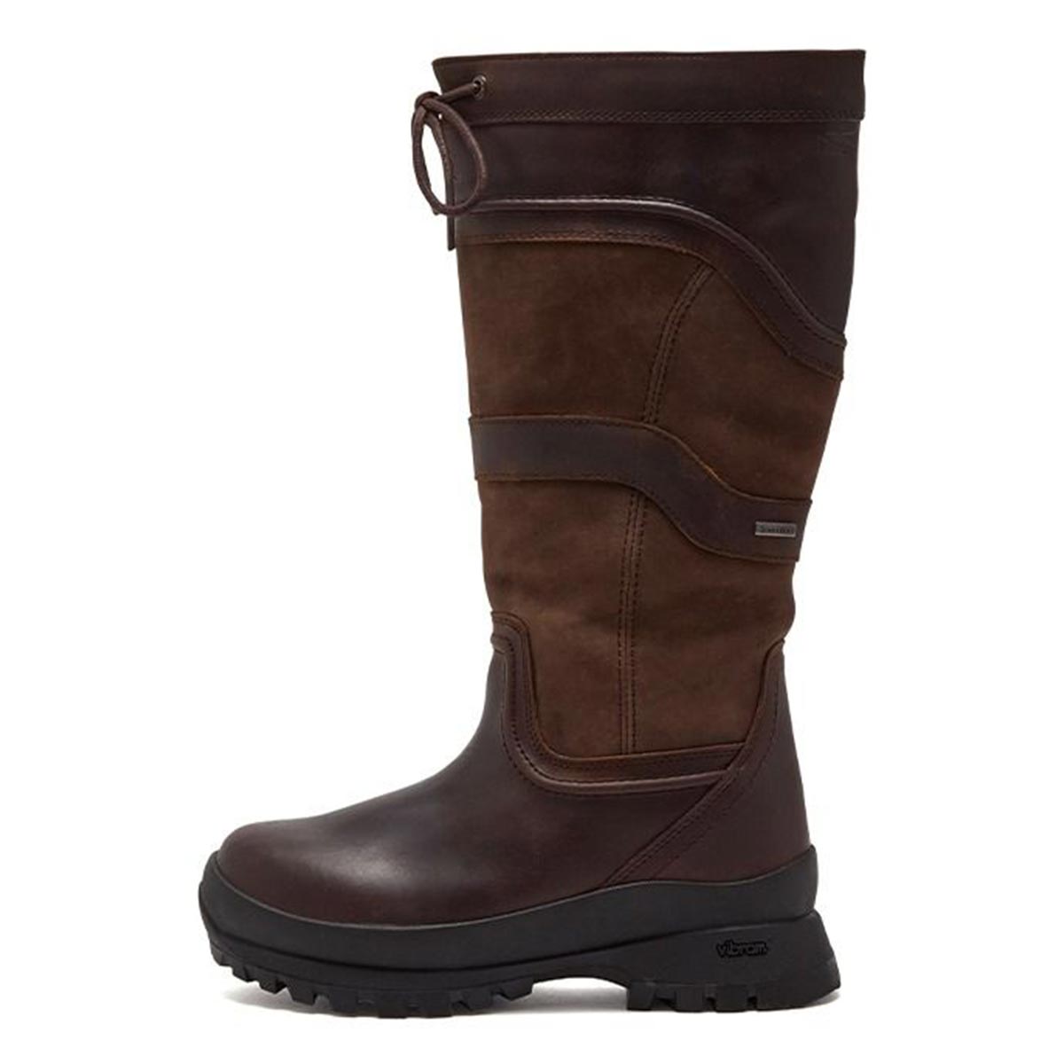 Chatham Cheltenham Lady Waterproof Tall Boots - Dark Brown - Left Chatham Cheltenham Lady Waterproof Tall Boots - Dark Brown - Left