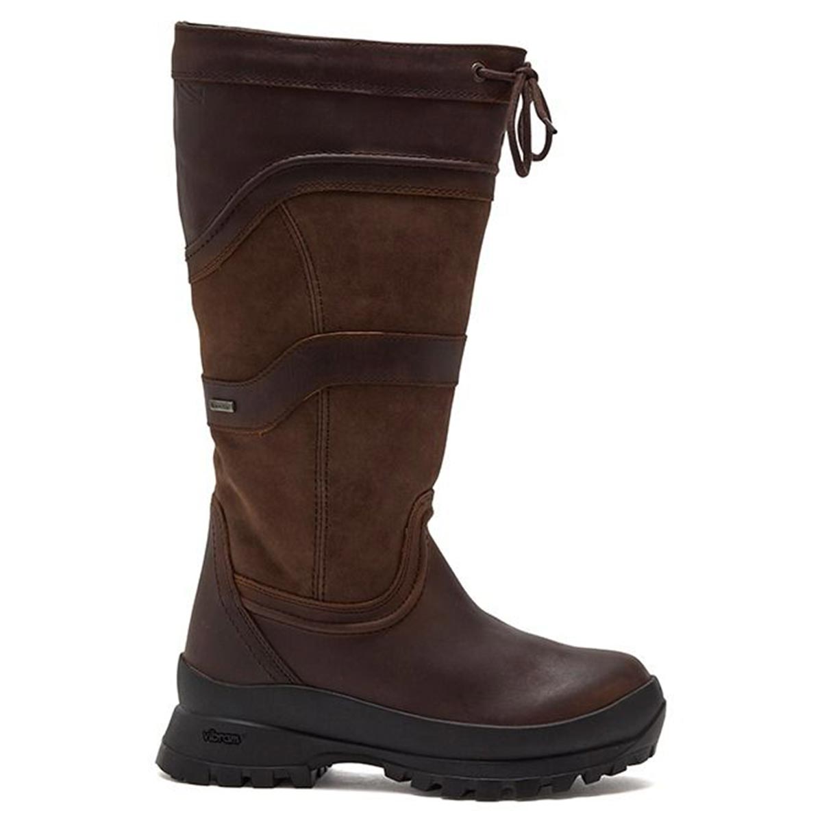 Chatham Cheltenham Lady Waterproof Tall Boots - Dark Brown - Right Chatham Cheltenham Lady Waterproof Tall Boots - Dark Brown - Right