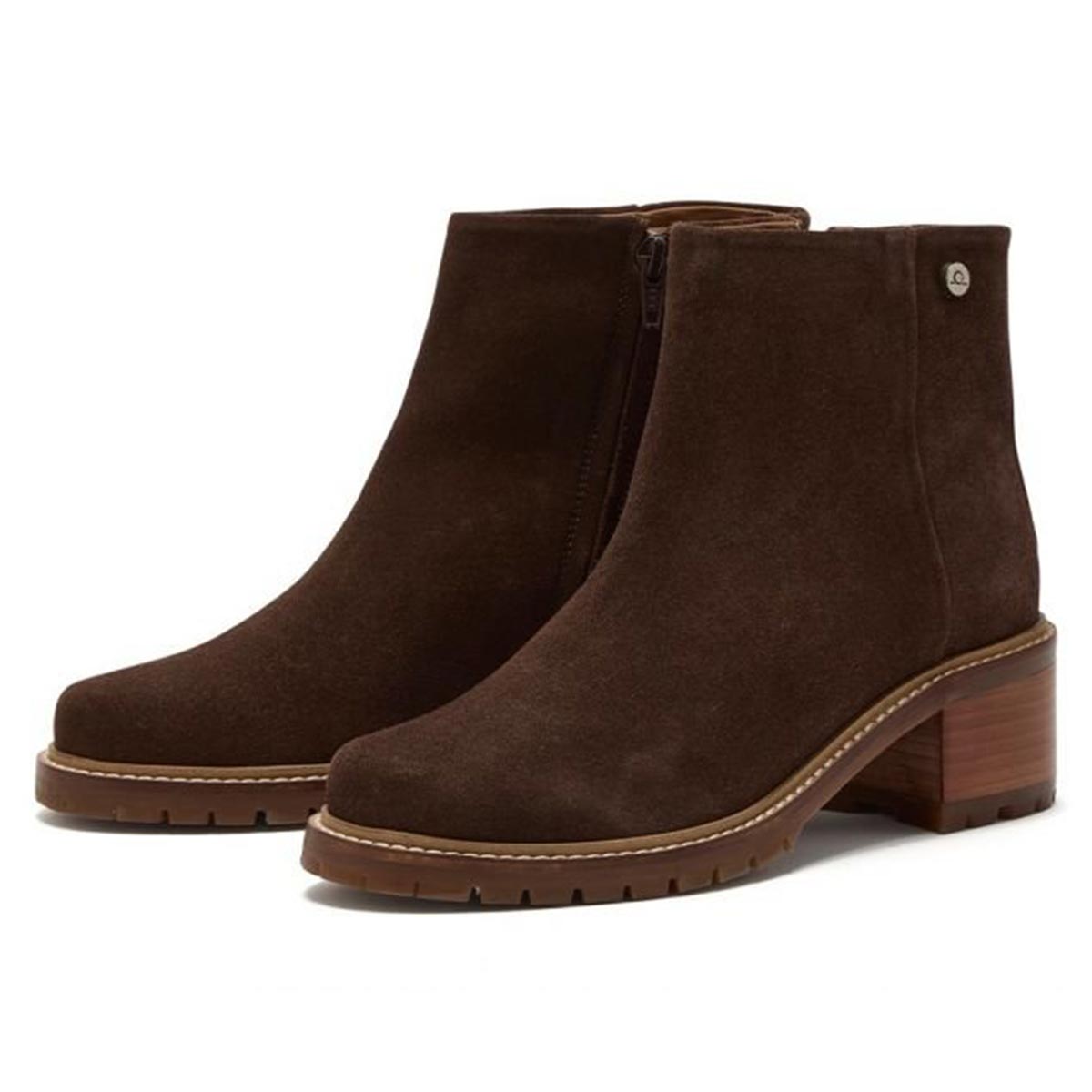 Chatham Hays Lady Casual Zip Boots - Dark Brown Chatham Hays Lady Casual Zip Boots - Dark Brown