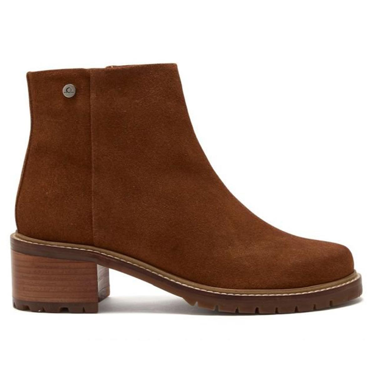 Chatham Hays Lady Casual Zip Boots - Tan - Right Chatham Hays Lady Casual Zip Boots - Tan - Right